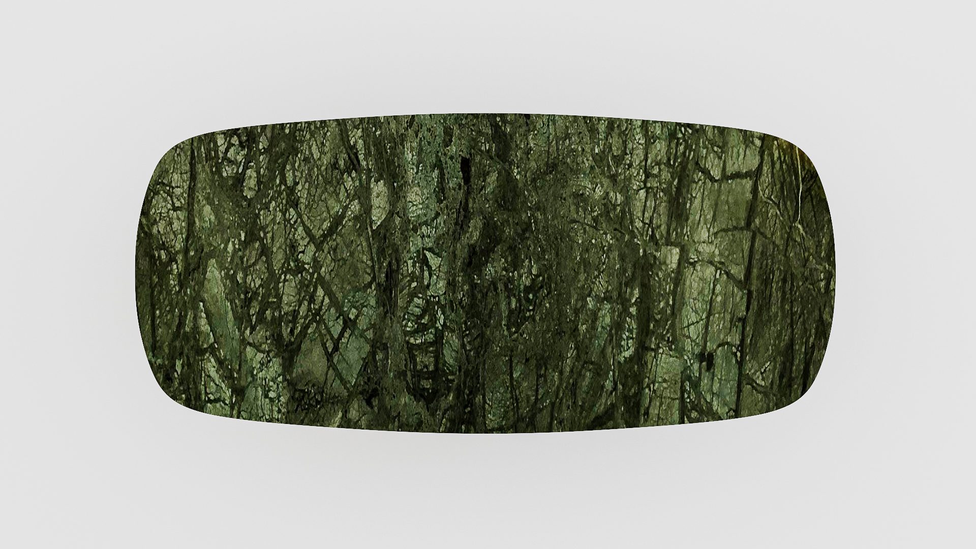 Deens ovale marmeren eettafel Stella - Verde Guatemala - Afbeelding 4