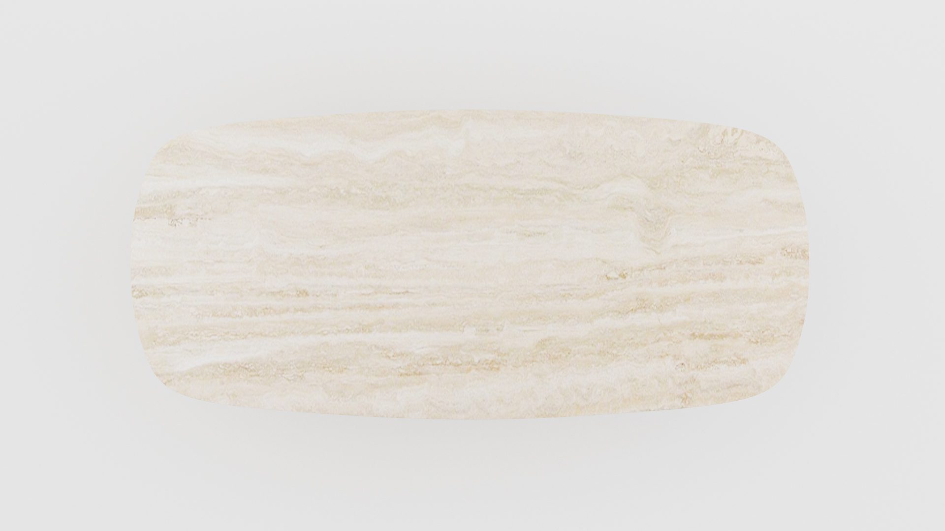 Deens ovale marmeren eettafel Stella - Travertino Chiaro - Afbeelding 4