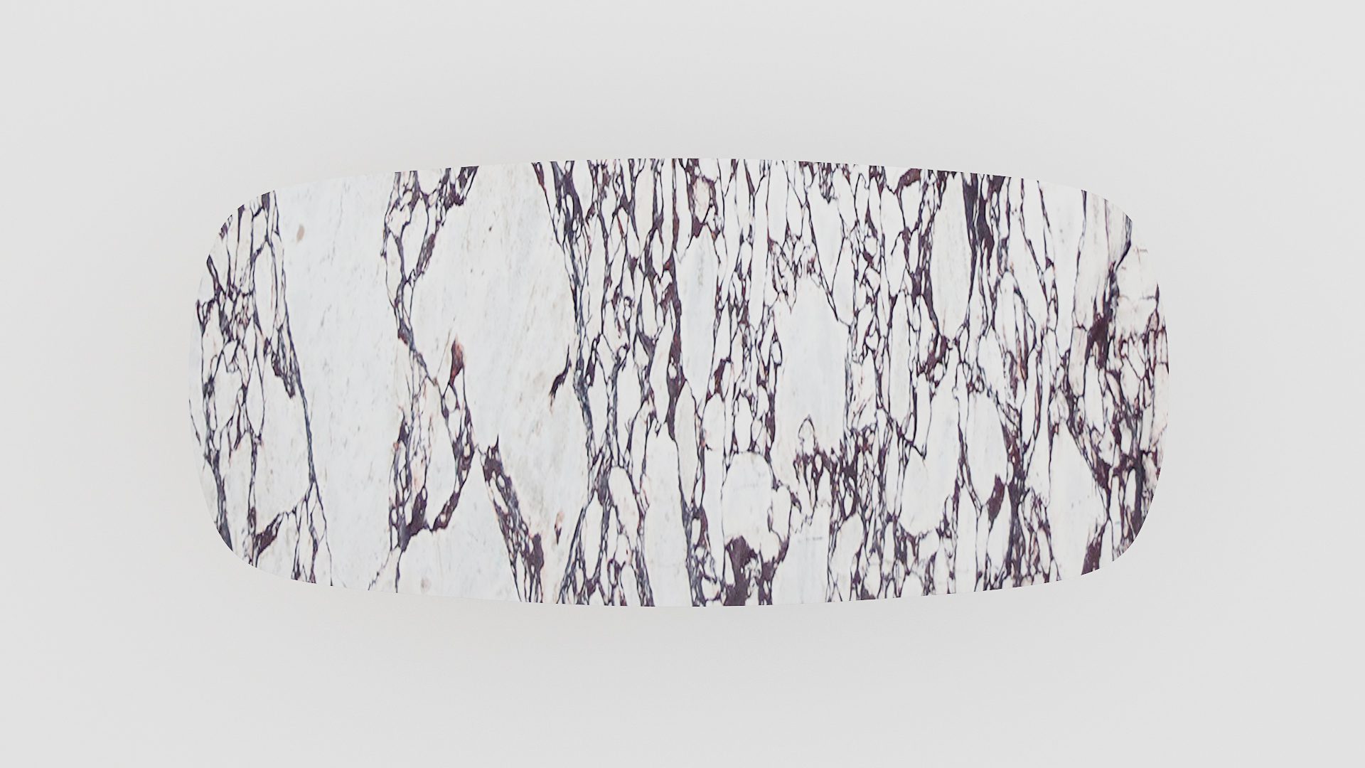 Deens ovale marmeren eettafel Stella - Calcatta Viola - Afbeelding 3