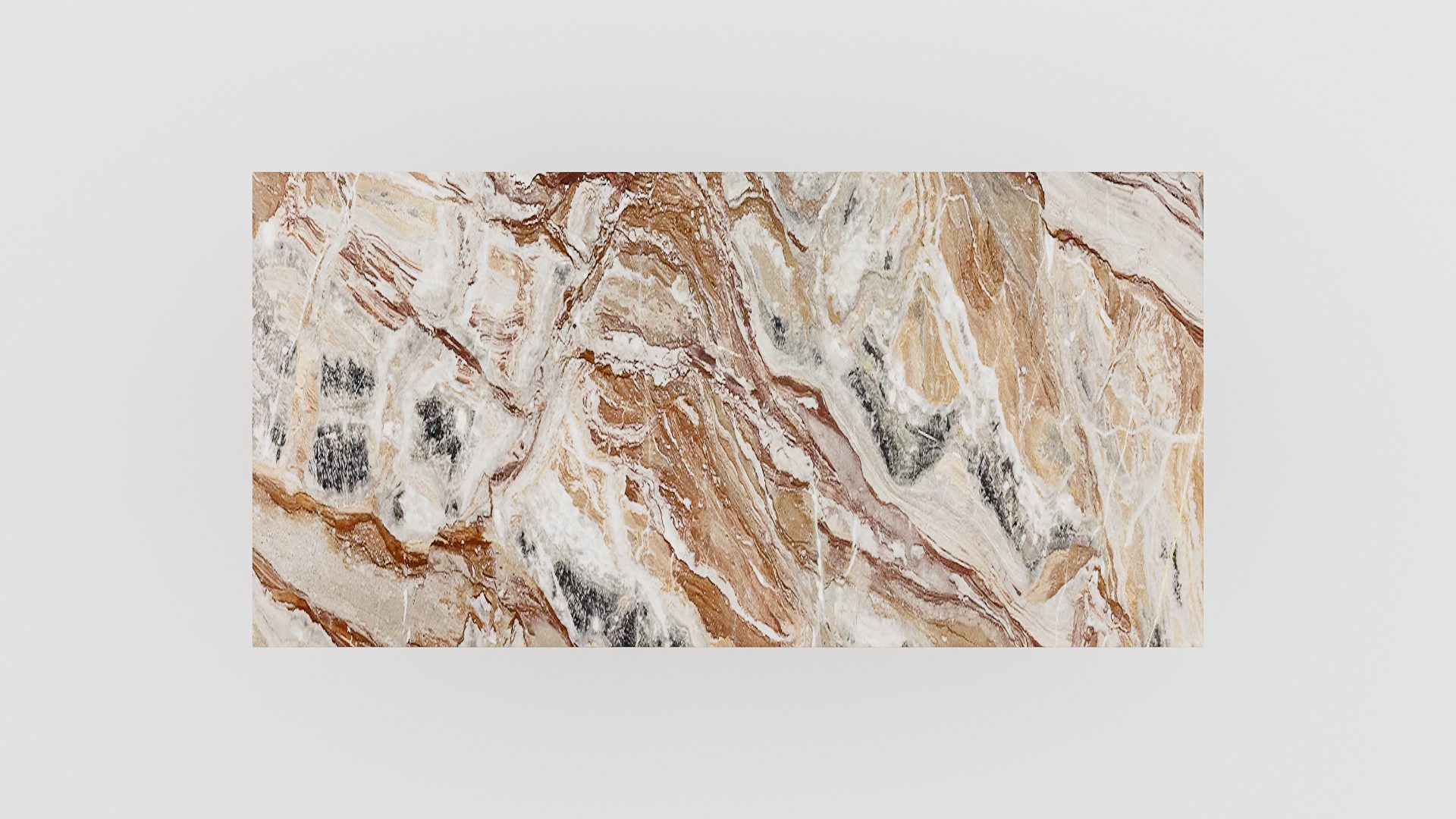 Rechthoekige marmeren eettafel Polipetti Arabescato Orobico Rosso - Afbeelding 2