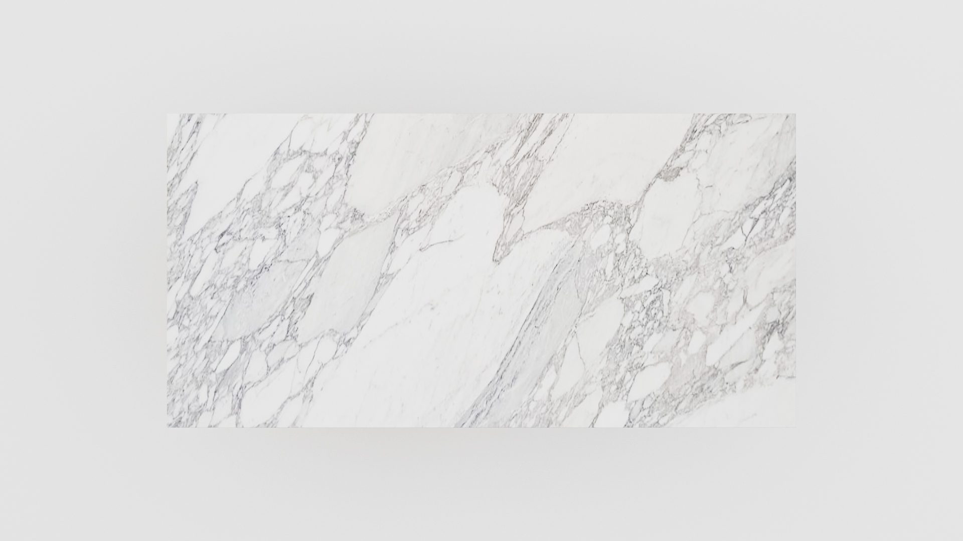 Rechthoekige marmeren eettafel Polipetti Arabescato Carrara - Afbeelding 2