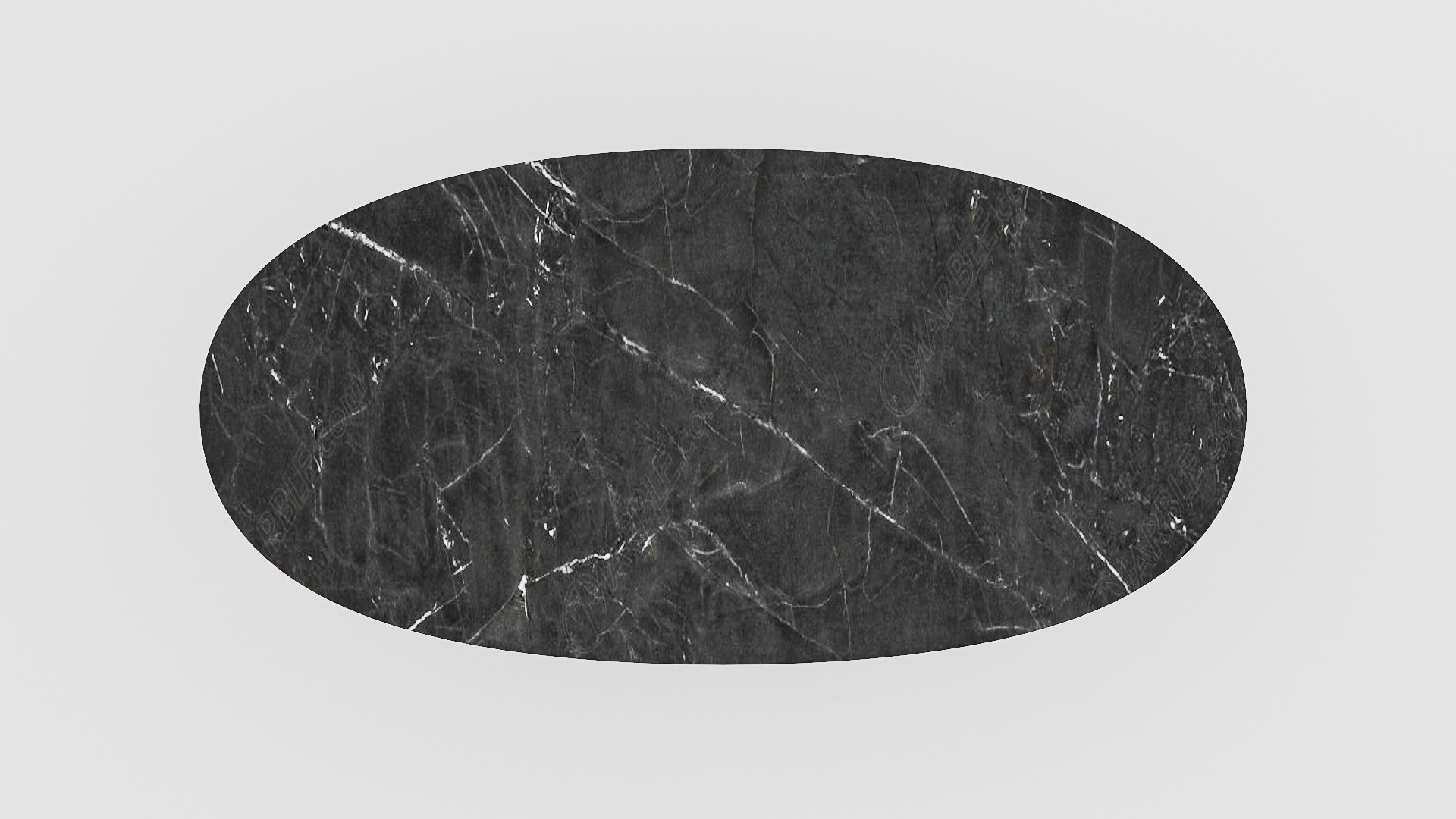 Ovale marmeren eettafel Polipetti - Negresco - Afbeelding 4