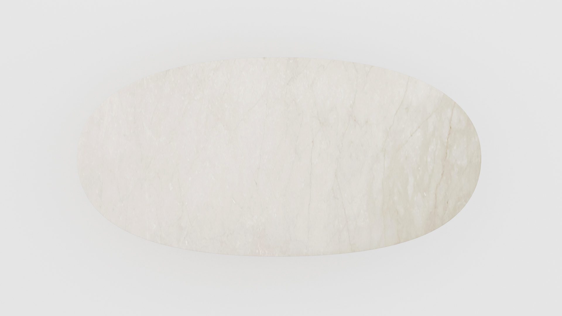 Ovale marmeren eettafel Polipetti - Botticino Semi Classico - Afbeelding 4