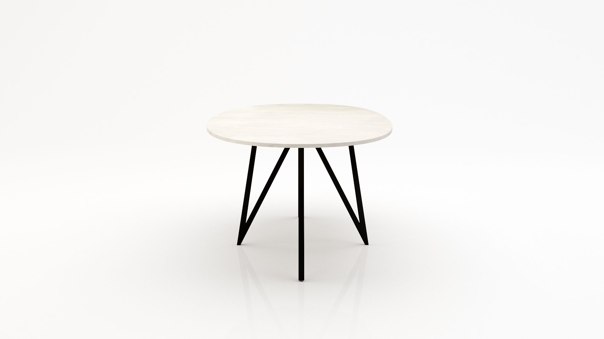 Ovale marmeren eettafel Polipetti - Botticino Semi Classico - Afbeelding 3