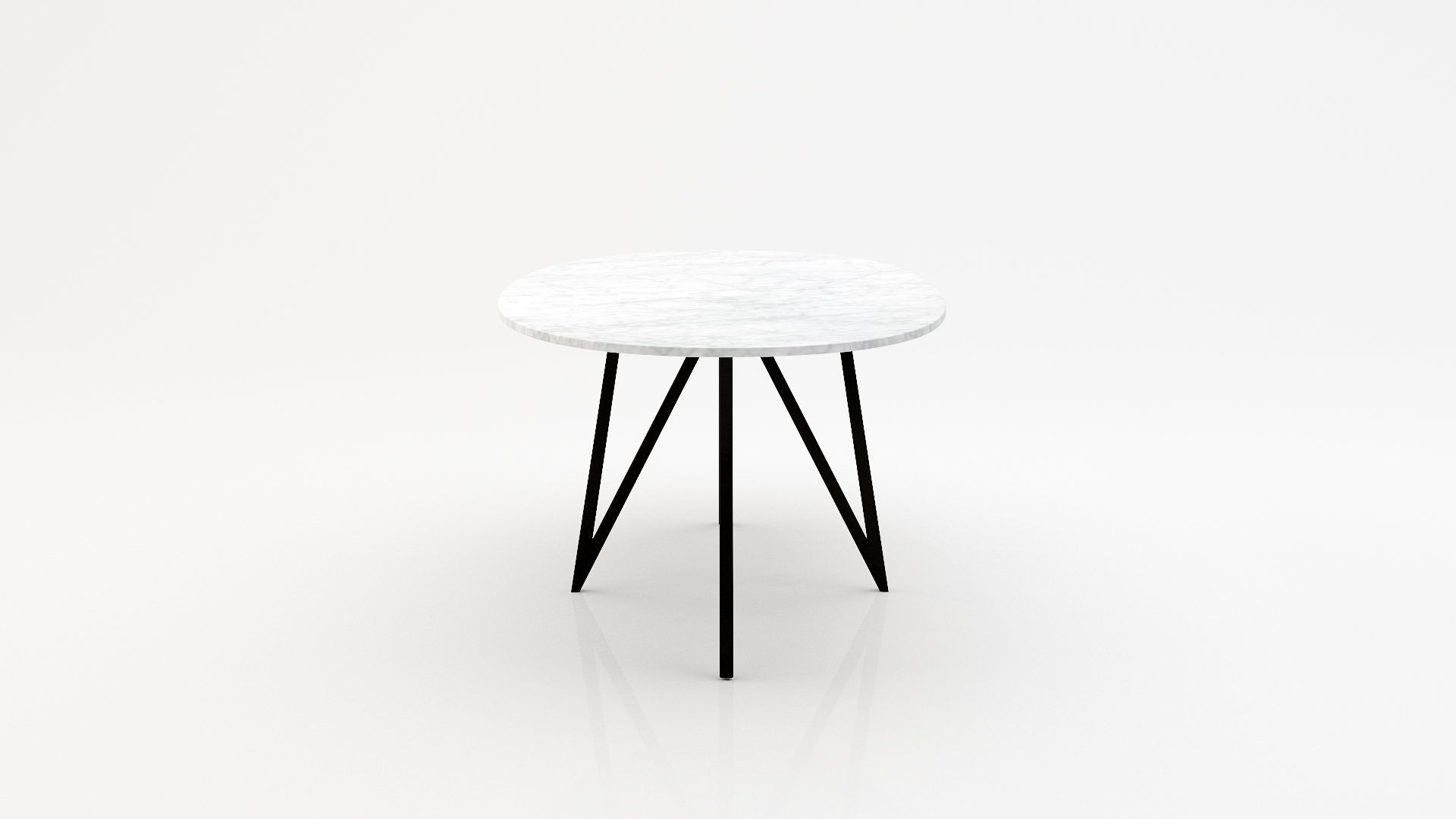 Ovale marmeren eettafel Polipetti - Bianco Carrara CD CHIARO - Afbeelding 3