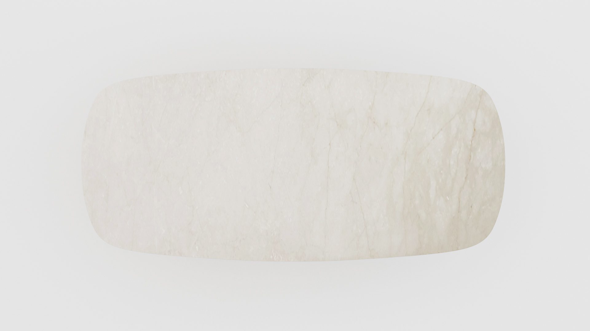 Deens ovale marmeren eettafel Polipetti Botticino Semi Classico - Afbeelding 4