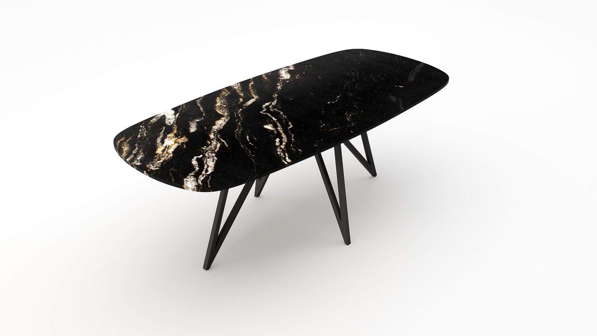 Polipetti - Deens ovaal - Titanium