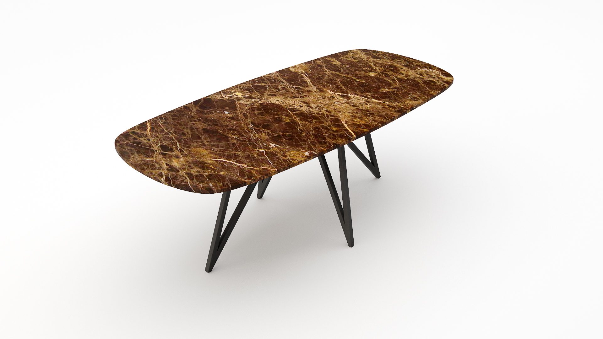 Polipetti - Deens ovaal - Emperador dark