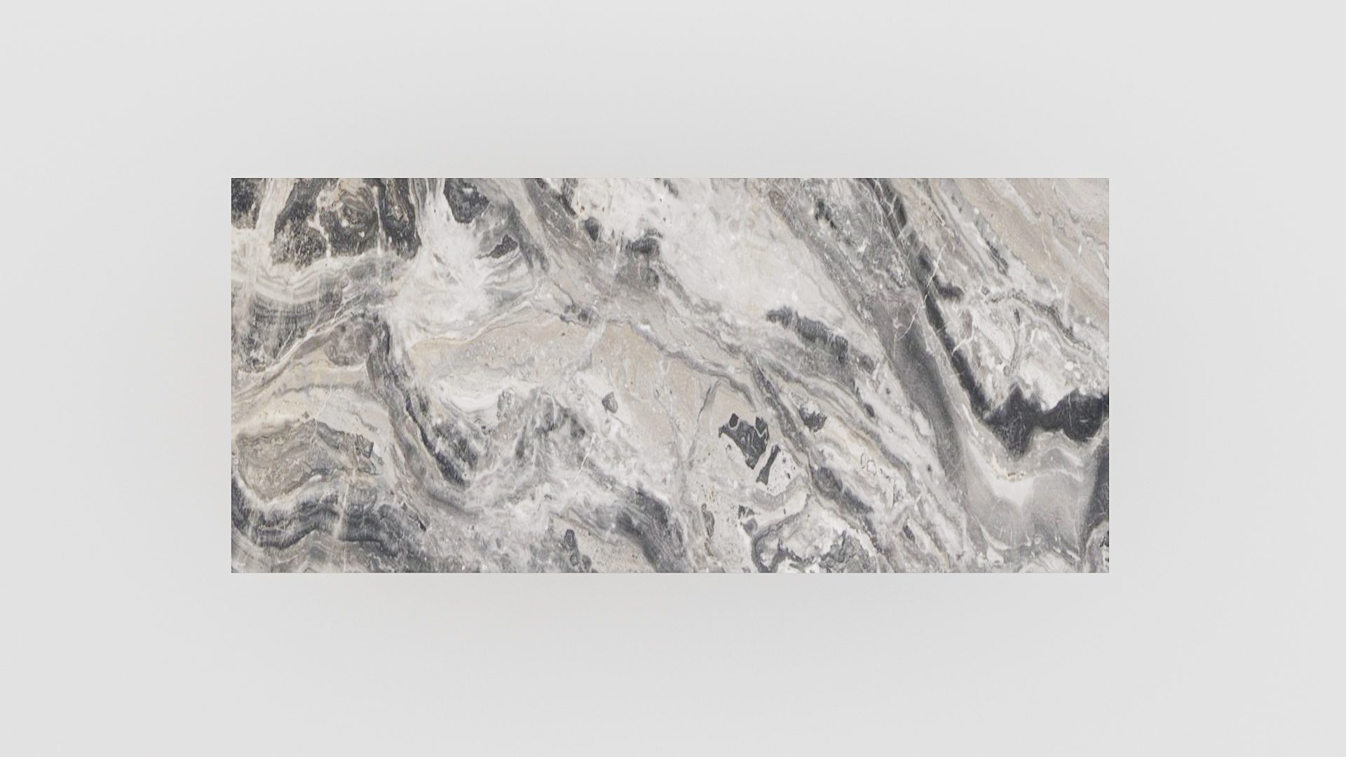 Rechthoekige marmeren eettafel Gambe Quattro Arabescato Orobico Grigio - Afbeelding 3