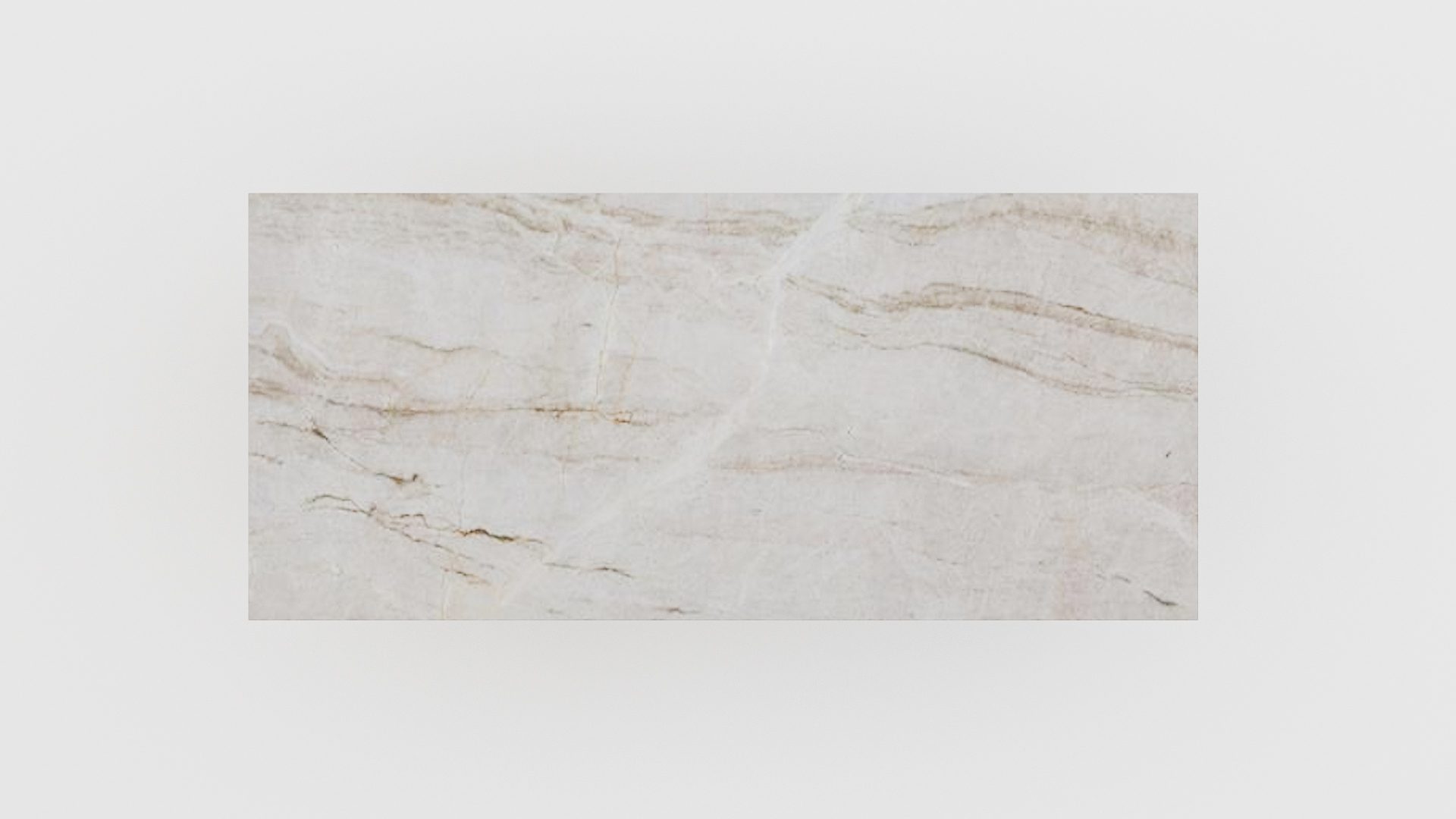 Rechthoekige marmeren eettafel Gambe U - Taj Mahal Quartzite - Afbeelding 3