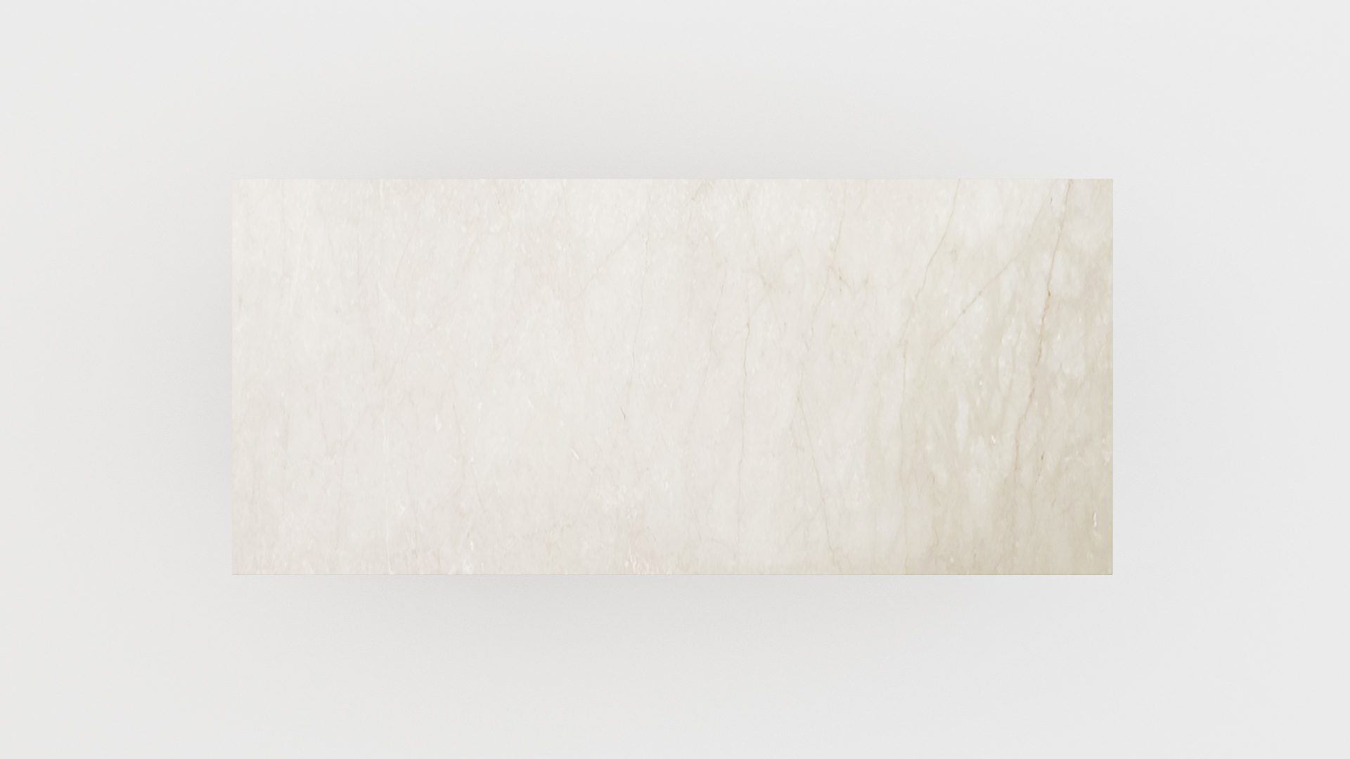 Rechthoekige marmeren eettafel Gambe U Botticino Semi Classico - Afbeelding 3