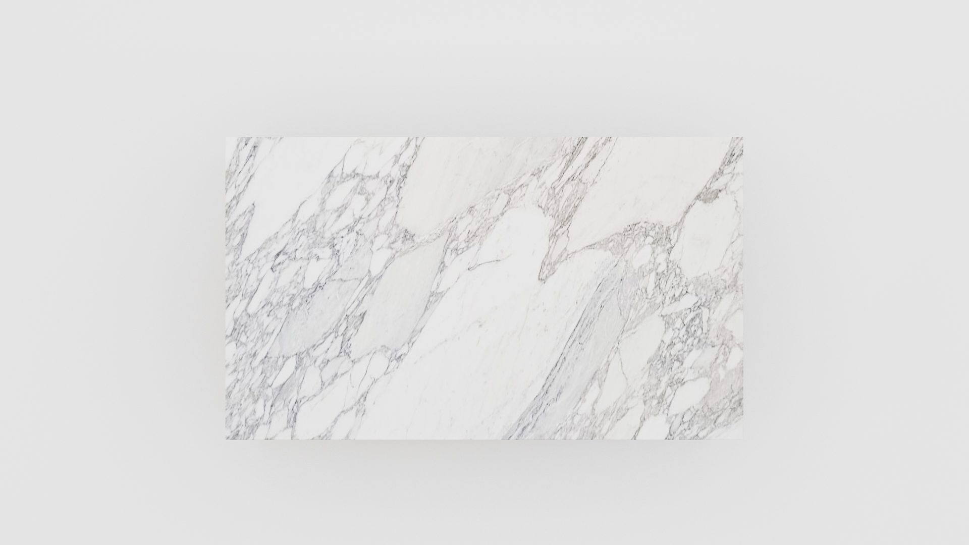 Rechthoekige marmeren salontafel Cornice Arabescato Carrara - Afbeelding 4