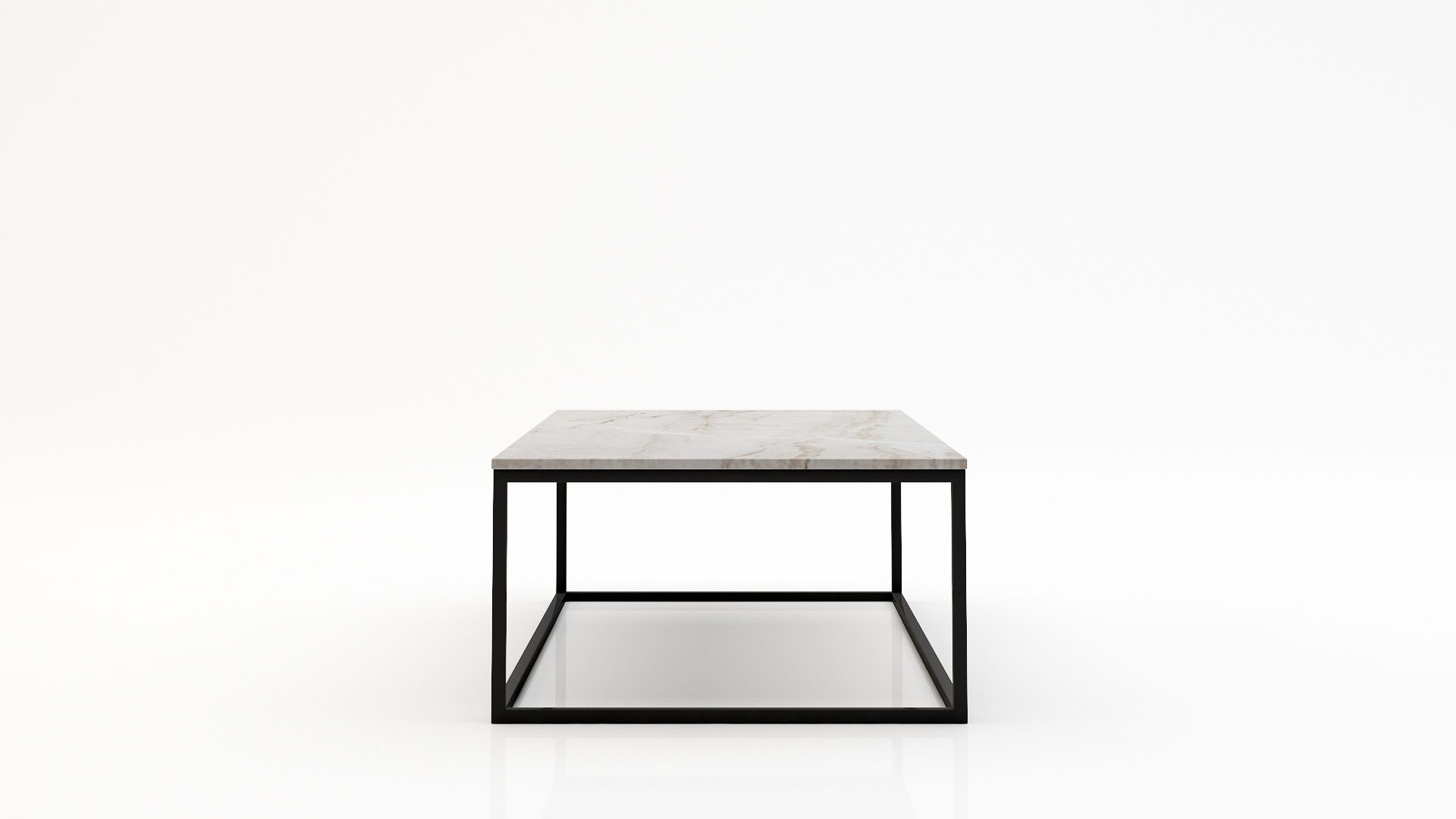 Rechthoekige marmeren salontafel Cornice Taj Mahal Quartzite - Afbeelding 3