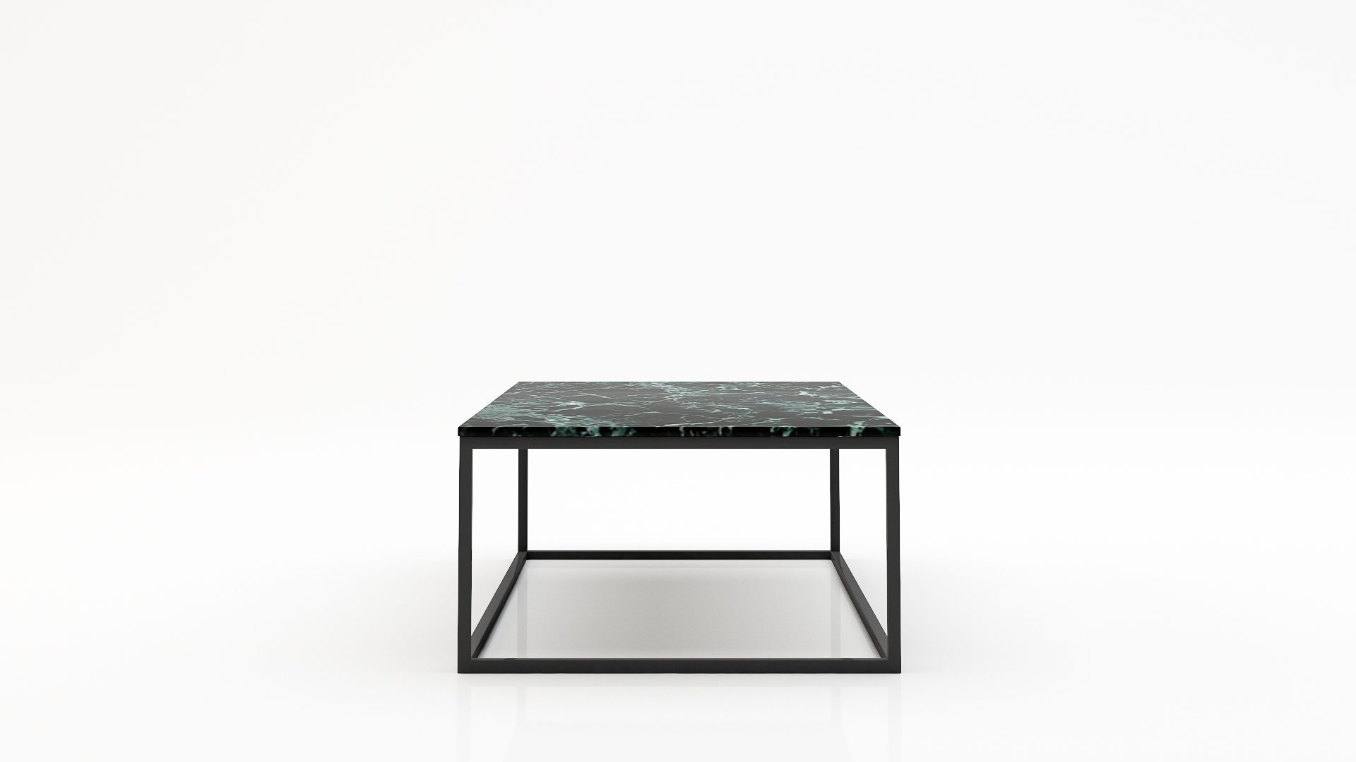 Rechthoekige marmeren salontafel Cornice - Verde rameggiato - Afbeelding 3