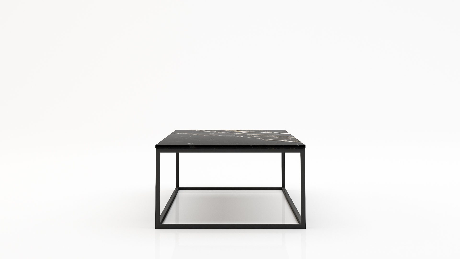 Rechthoekige marmeren salontafel Cornice - Titanium - Afbeelding 3