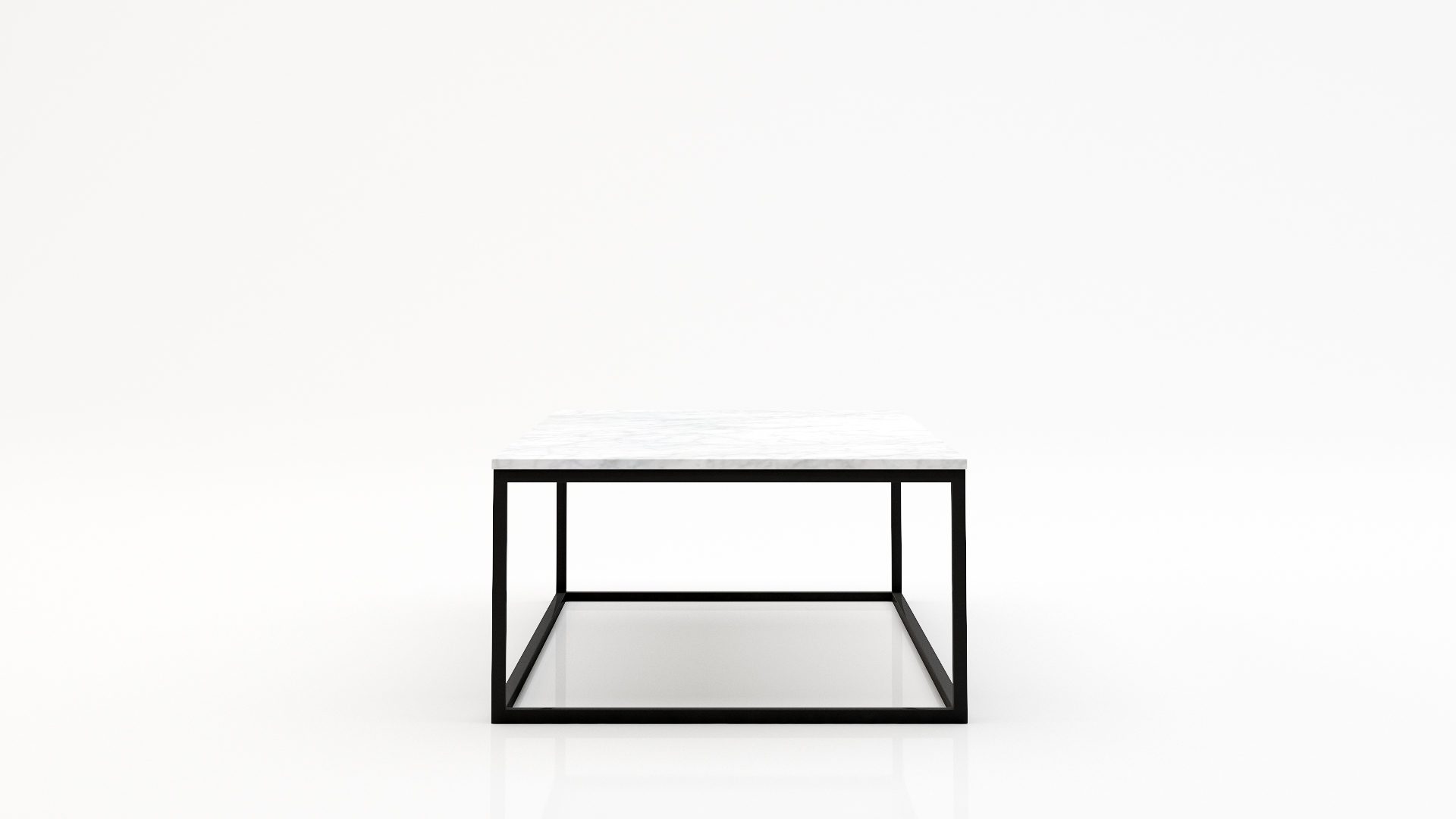 Rechthoekige marmeren salontafel Cornice Bianco Carrara CD CHIARO - Afbeelding 3