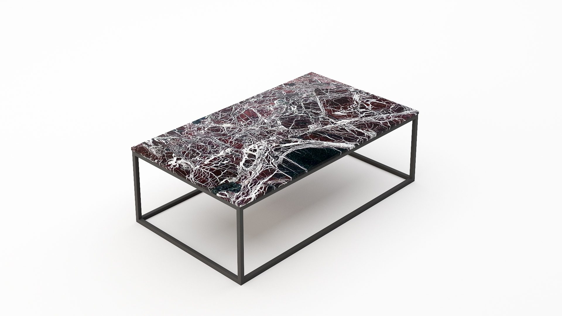 Cornice - Rechthoekig - Rosso Levanto