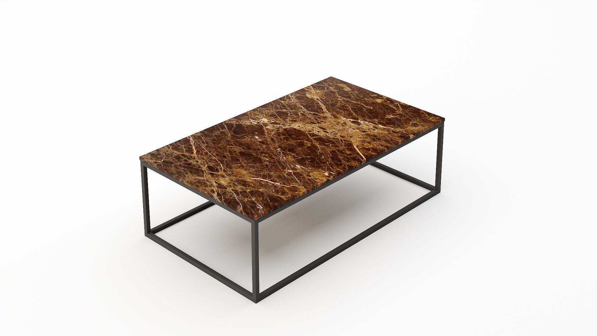 Cornice - Rechthoekig - Emperador dark