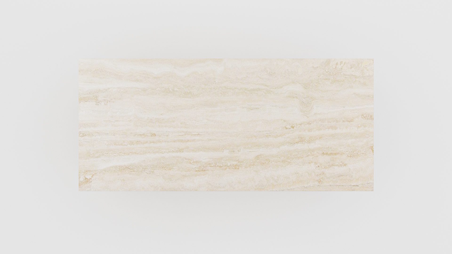 Rechthoekige marmeren eettafel Anatra - Travertino Chiaro - Afbeelding 4