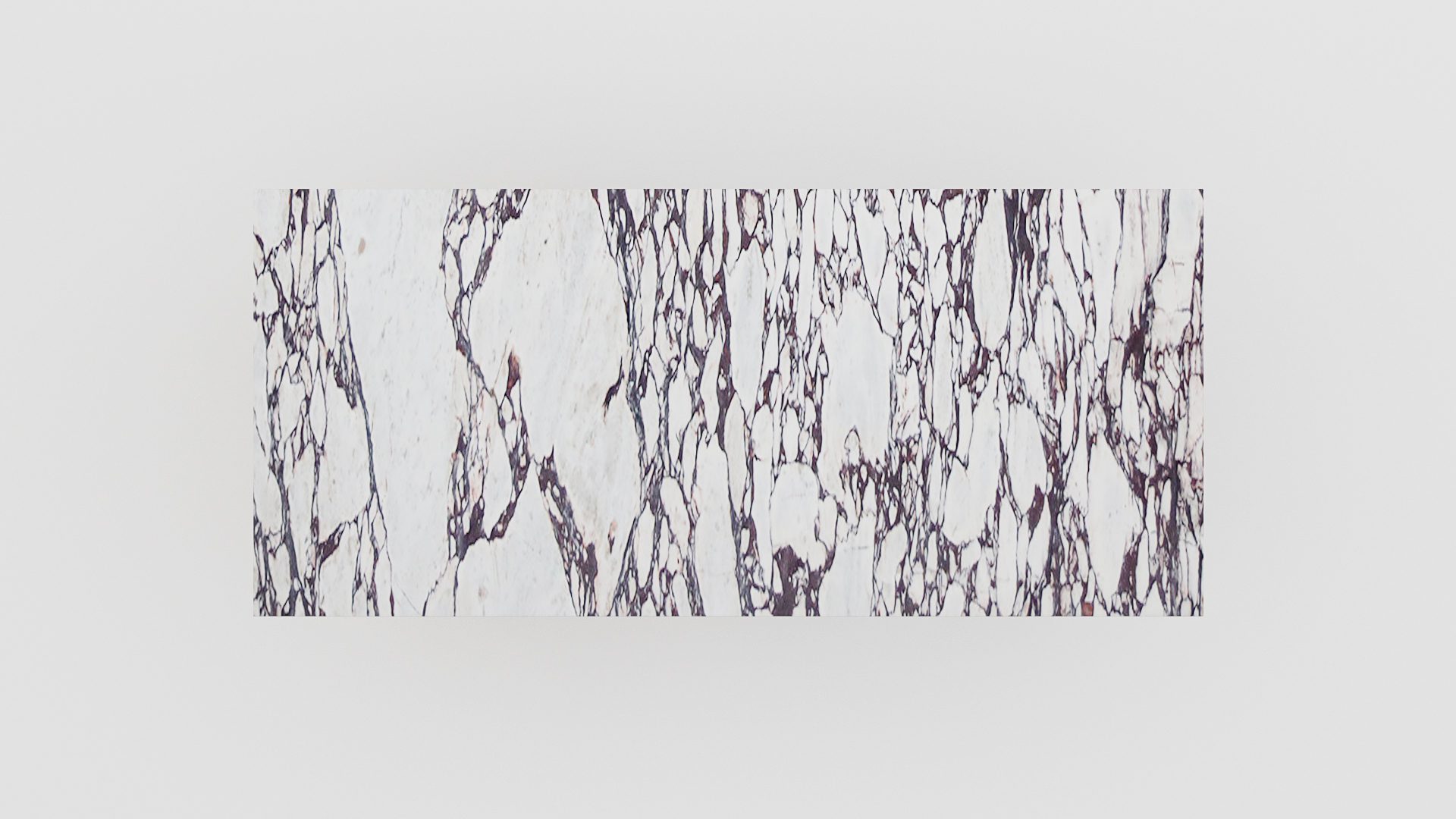 Rechthoekige marmeren eettafel Anatra - Calcatta Viola - Afbeelding 4