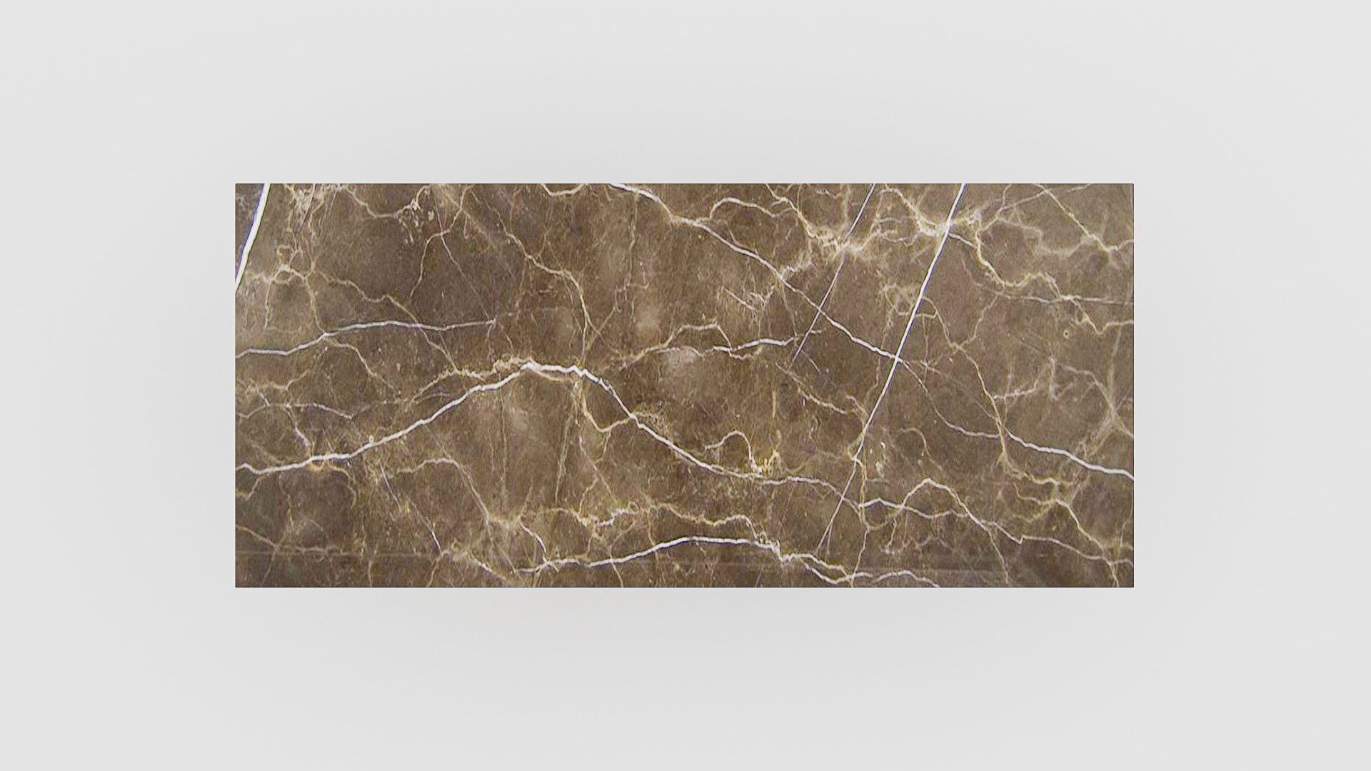 Rechthoekige marmeren eettafel Pipistrello - Royal Brown - Afbeelding 4