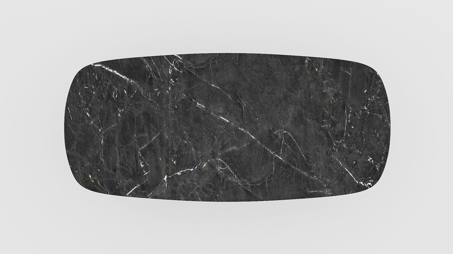 Deens ovale marmeren eettafel Pipistrello - Negresco - Afbeelding 4