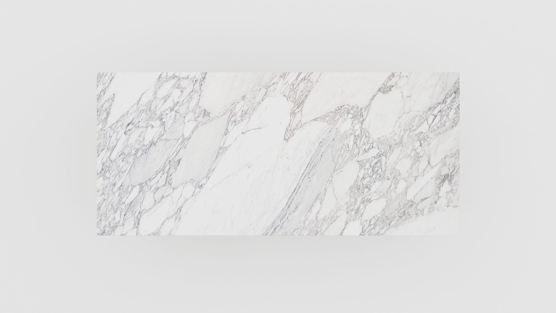 Rechthoekige marmeren eettafel Anatra - Arabescato Carrara - Afbeelding 4