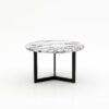 Ronde marmeren salontafel Caffė 3 - Calcatta Viola - 100cm