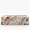 Rechthoekige marmeren salontafel Blocco - Arabescato Orobico Rosso - 100x60cm