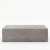 Rechthoekige marmeren salontafel Blocco - Pietra Grey - 100x60cm