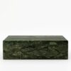 Rechthoekige marmeren salontafel Blocco - Verde Guatemala - 100x60cm