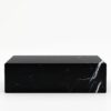 Rechthoekige marmeren salontafel Blocco - Nero Marquina - 100x60cm