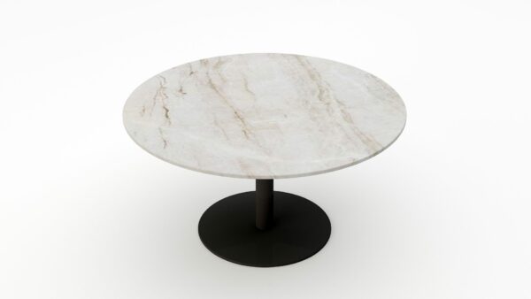 Alternative view of Ronde marmeren eettafel Tubo - Taj Mahal Quartzite