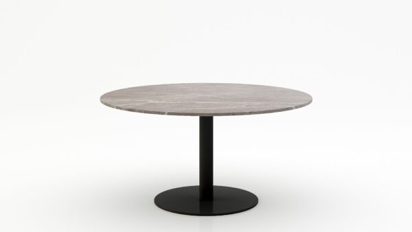 Ronde marmeren eettafel Tubo - Pietra Grey - 170cm