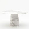 Ronde marmeren eettafel Gelato marmo - Arabescato Carrara - 170cm