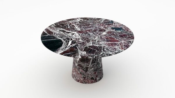 Gelato marmo - Rond - Rosso Levanto