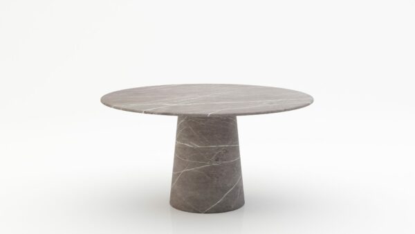 Ronde marmeren eettafel Gelato marmo - Pietra Grey - 170cm