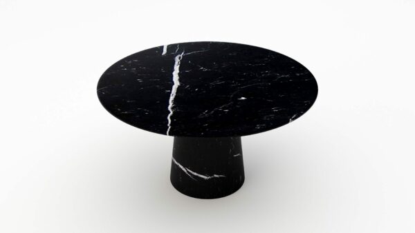 Gelato marmo - Rond - Nero Marquina