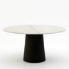 Ronde marmeren eettafel Gelato - Mont Blanc Quartzite - 170cm