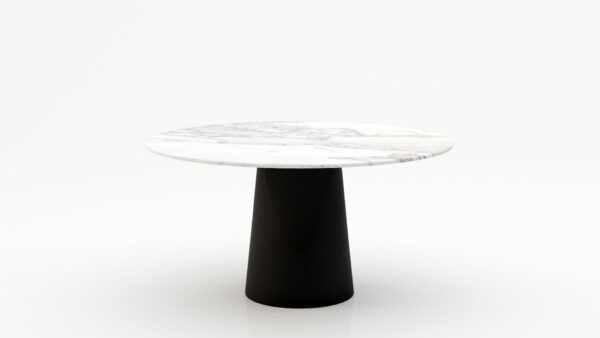 Ronde marmeren eettafel Gelato - Arabescato Carrara - 170cm