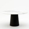 Ronde marmeren eettafel Gelato - Arabescato Carrara - 170cm
