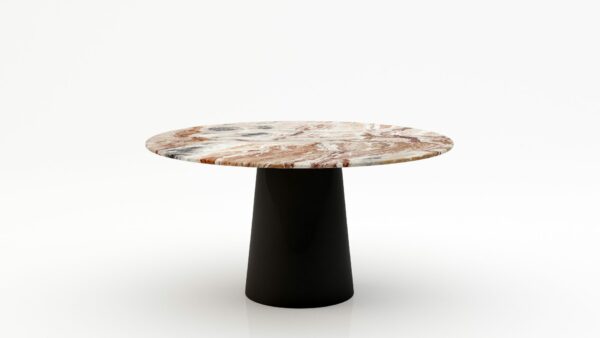Ronde marmeren eettafel Gelato - Arabescato Orobico Rosso - 170cm