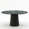 Ronde marmeren eettafel Gelato - Verde rameggiato - 170cm