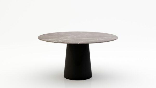 Ronde marmeren eettafel Gelato - Pietra Grey - 170cm