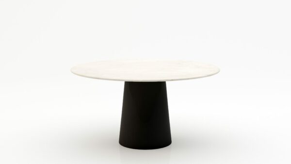 Ronde marmeren eettafel Gelato - Botticino Semi Classico - 170cm