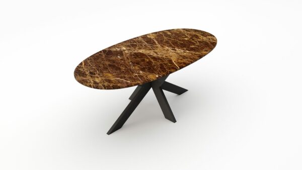 Matrix normale - Ovaal - Emperador dark