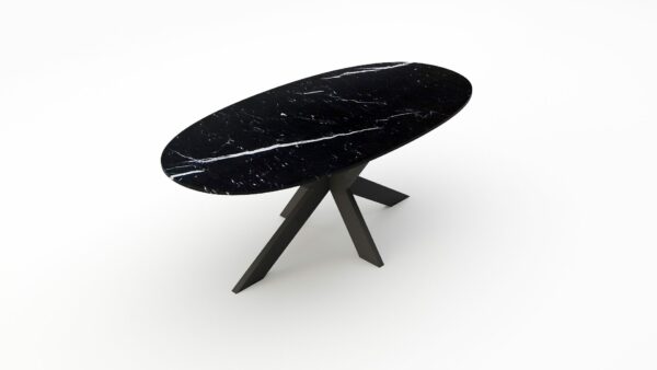 Matrix normale - Ovaal - Nero Marquina
