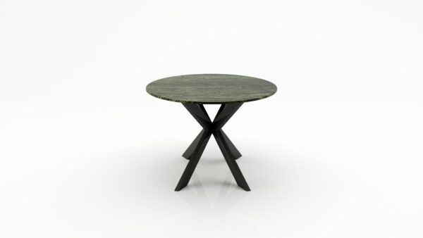 Alternative view of Ovale marmeren eettafel Matrix Farfalle - Verde Guatemala