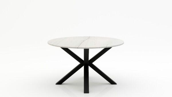 Ronde marmeren eettafel Croce - Mont Blanc Quartzite - 170cm