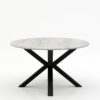 Ronde marmeren eettafel Croce - Taj Mahal Quartzite - 170cm